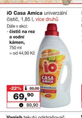 iO Casa Amica univerzální čistič