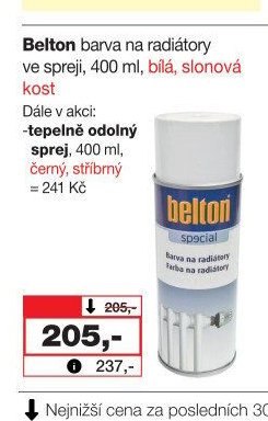 Belton barva na radiátory