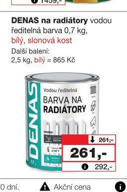 DENAS na radiátory