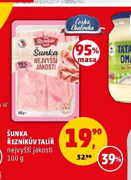 Šunka Řezníkův talíř