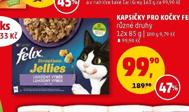 Kapsičky pro kočky Felix