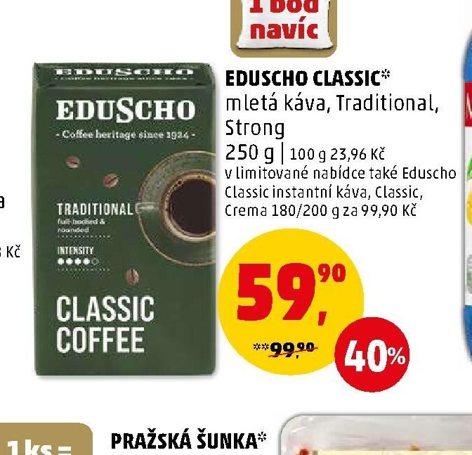 Eduscho Classic mletá káva