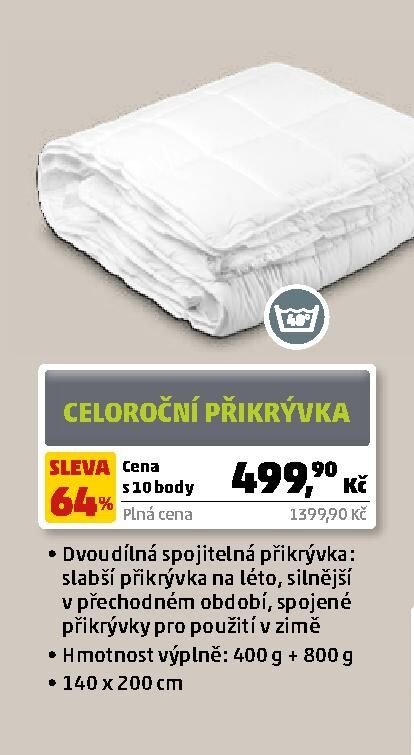Celoroční přikrývka
