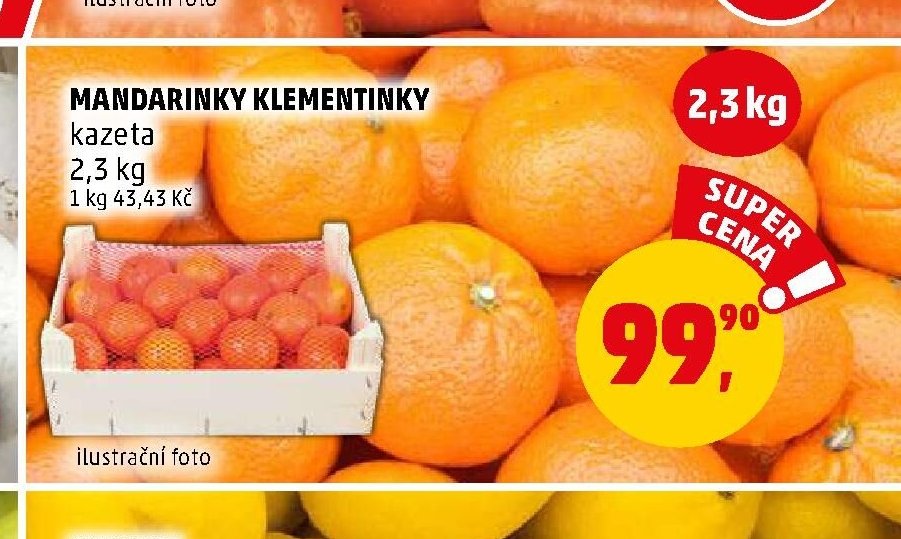 MANDARINKY KLEMENTINKY