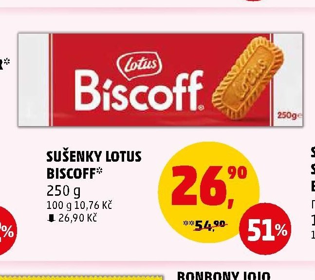 SUŠENKY LOTUS BISCOFF*