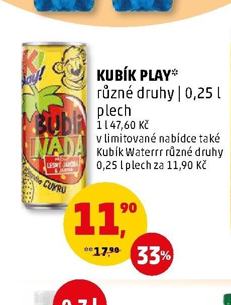 Kubík Play 0,25 l