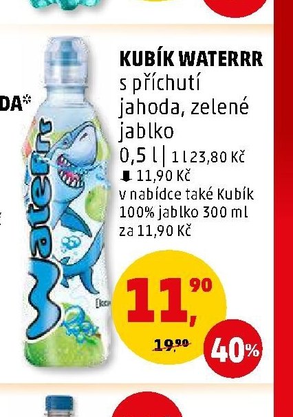 Kubík Waterrr 0,5 l