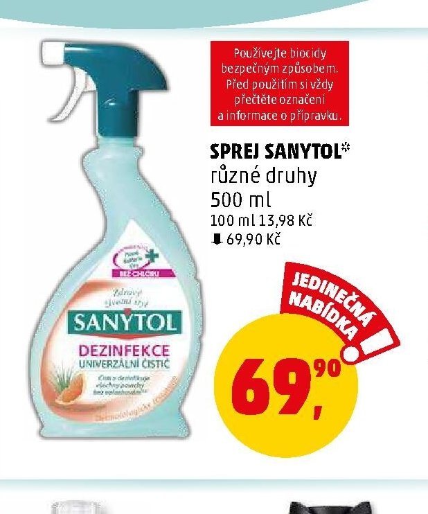SPREJ SANYTOL