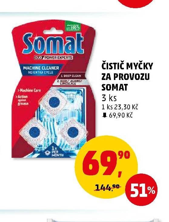 ČISTIČ MYČKY ZA PROVOZU SOMAT