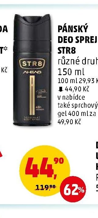 PÁNSKÝ DEO SPREJ STR8
