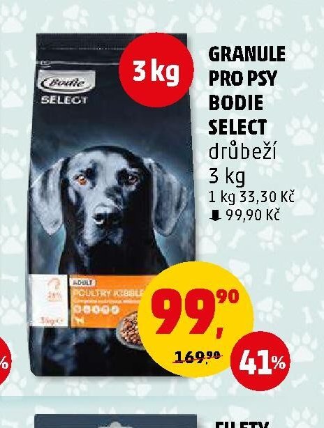 Granule pro psy Bodie Select