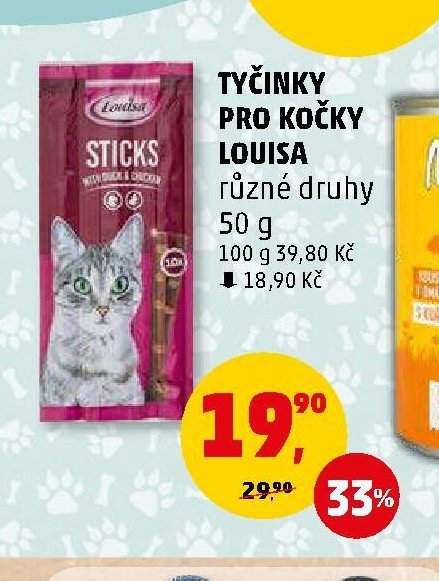 Tyčinky pro kočky Louisa