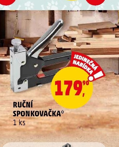 Ruční sponkovačka