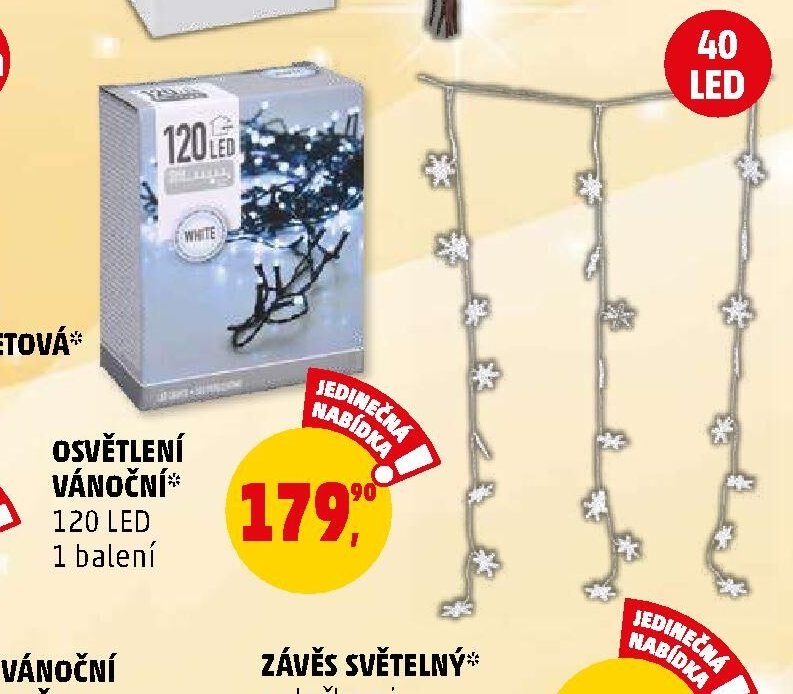 OSVĚTLENÍ VÁNOČNÍ