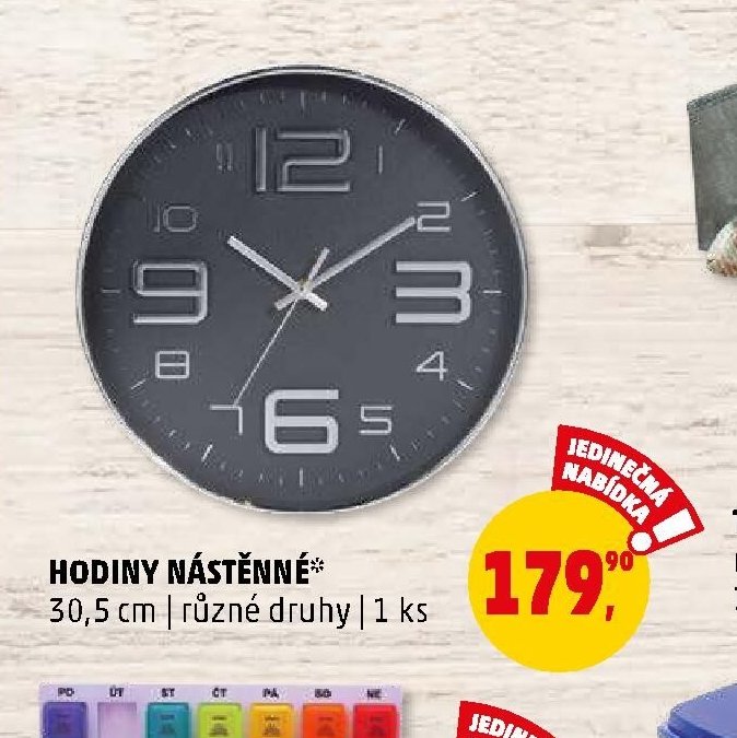 HODINY NÁSTĚNNÉ