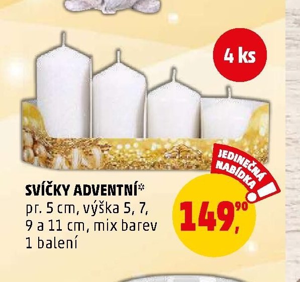 SVÍČKY ADVENTNÍ