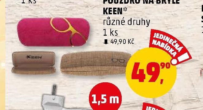 POUZDRO NA BRÝLE KEEN