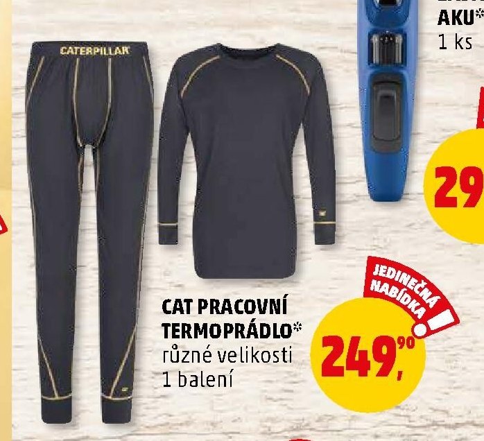 CAT PRACOVNÍ TERMOPRÁDLO
