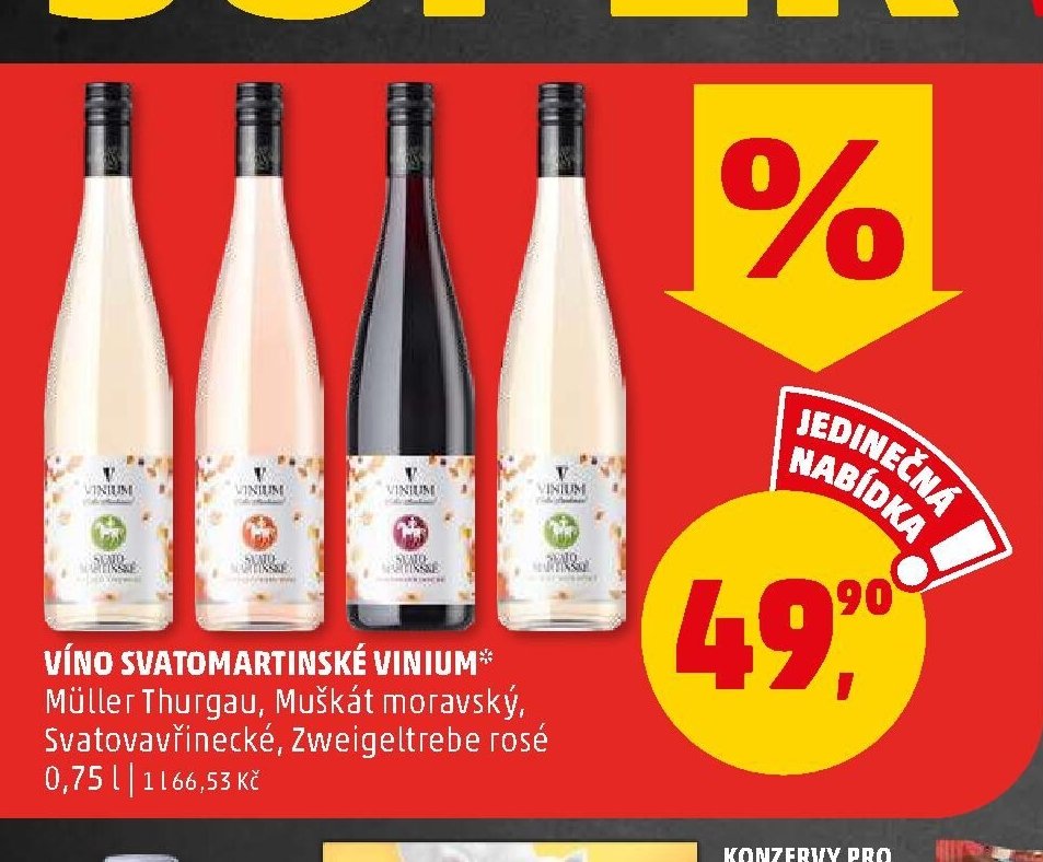 VÍNO SVATOMARTINSKÉ VINIUM