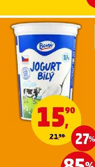 Bílý jogurt Boni