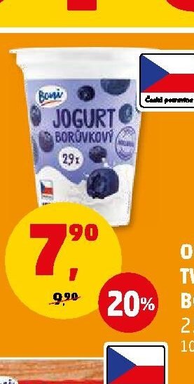 Ochucený jogurt Boni