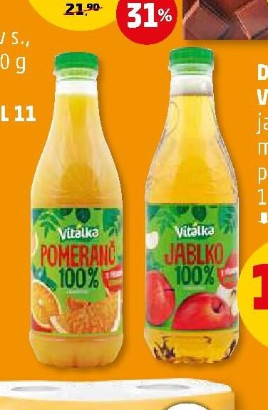 Džus 100% Vitálka