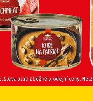Kuře na paprice Karlova koruna