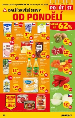 akční leták Penny Market 9.11.2023-15.11.2023