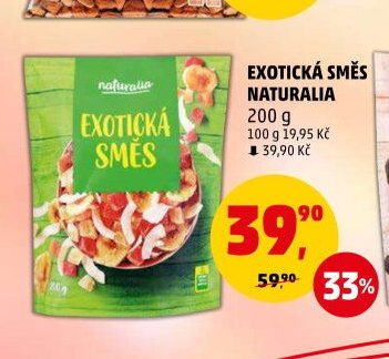 EXOTICKÁ SMĚS NATURALIA 200 g