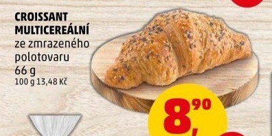 Croissant multicereální