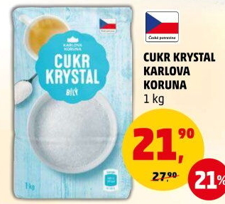 Cukr krystal Karlova Koruna