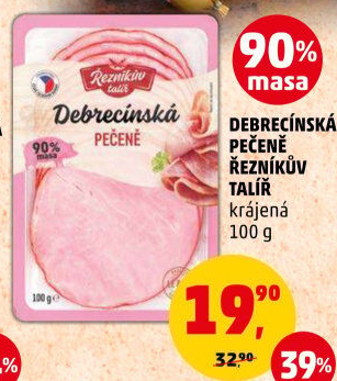 Debrecínská pečeně Řezníkův talíř