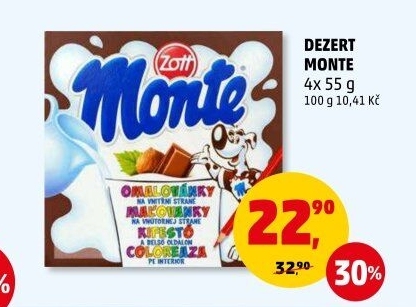 Dezert Monte Zott