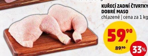 Kuřecí čtvrtky Dobré maso