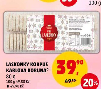 Laskonky korpus Karlova Koruna