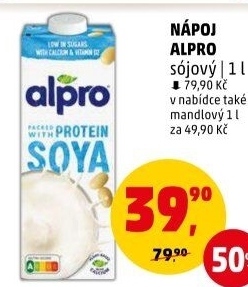 Nápoj sójový Alpro Soya