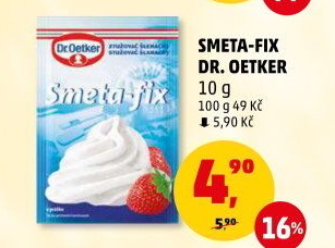 Smeta-fix Dr.Oetker