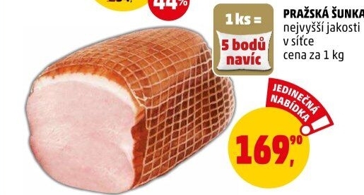 Šunka pražská nejvyšší jakosti