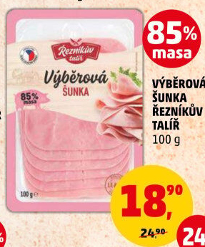 Šunka výběrová Řezníkův talíř