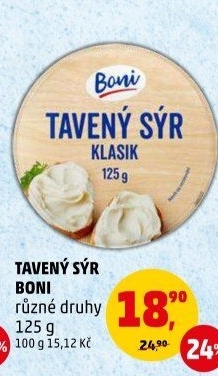 Sýr tavený Boni