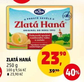 Tuk Zlatá Haná Olma