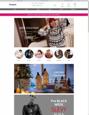 akční leták Bonprix 8.11.2023-14.11.2023
