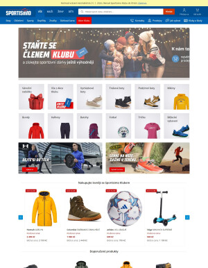 akční leták Sportisimo 8.11.2023-14.11.2023