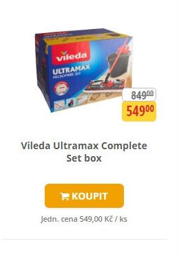 Vileda Ultramax Complete Set box