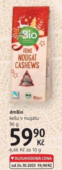 Kešu v nugátu dm Bio