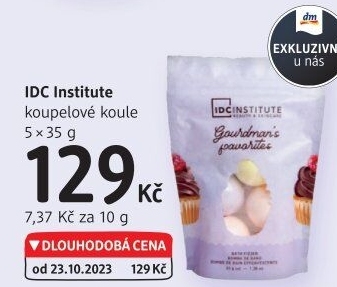 Koule do koupele IDC INSTITUTE