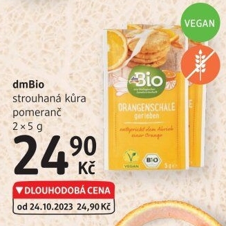 Pomerančová kůra dm Bio
