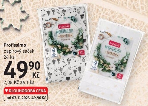 Sáčky papírové Profissimo