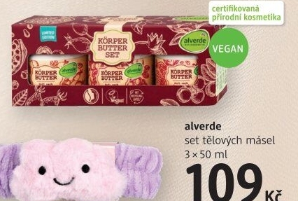 Tělové máslo Alverde