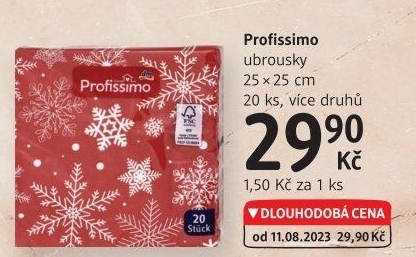 Ubrousky vánoční Profissimo